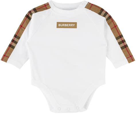 burberry kleding baby|Burberry baby bodysuit.